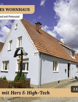 Gepflegter Altbestand mit Potenzial: 2.379?m² Grundstück, Scheune und Garten. - Megesheim