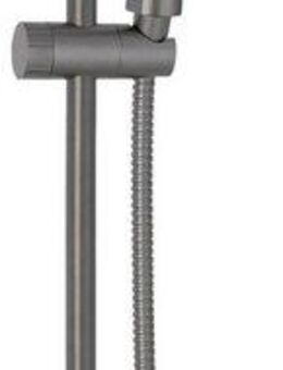 WENKO Brausegarnitur Young, Duschstange inkl. Halter, Handbrause und Duschschlauch