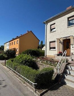 Reihenendhaus, unterkellert mit Nebengelass und Garten - Riesa