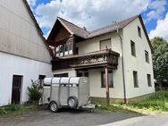 2FH mit Potential + größerem Nebengebäude für Handwerker in Hilders-Simmershausen - Hilders