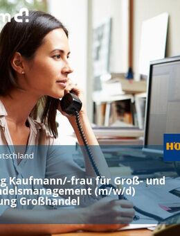 Ausbildung Kaufmann/-frau für Groß- und Außenhandelsmanagement (m/w/d) Fachrichtung Großhandel - Steinhagen (Nordrhein-Westfalen)