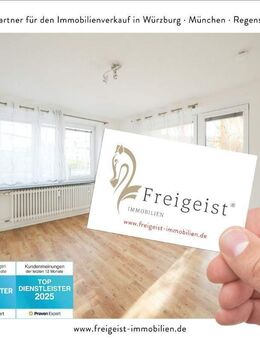 Helle 3-Zimmer-Wohnung mit Balkon und neuem Bad - Altstadt- Erbbaurecht - Würzburg