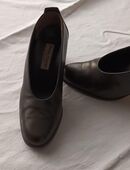 Damenschuh Paul Green, Glattleder dunkelbraun in 59555