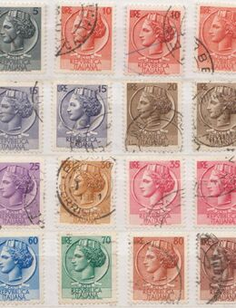 Briefmarken-LOT Poste Republik Italiana (1)  [408] - Hamburg