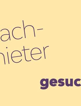 Nachmieter gesucht - Gotha