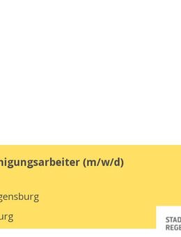 Straßenreinigungsarbeiter (m/w/d) - Regensburg