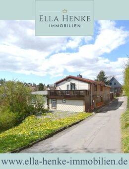 Geräumiges, gemütliches Einfamilienhaus mit großer Terrasse + 2 Garagen.. - Oberharz am Brocken