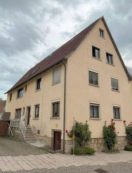 Charmantes 3-Mehrfamilienhaus mit Ausbaupotenzial - Perfekt als Renditeobjekt - Niederstetten