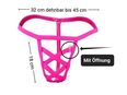Männer G-String Käfig Unterhose Rosa Herren Durchsichtig Pink Slip Tanga String 9,90 €* in 78052