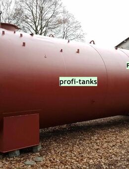 P2 gebrauchter 40.000 L Stahltank doppelwandig gebraucht AHL/ASL DIN6616 D oberirdisch oder als Erdtank - Nordhorn