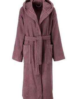 Bruno Banani Unisex-Bademantel Robby, ideal für Sauna & Spa, Hotelbademantel, Morgenmantel, Langform, Walkfrottee, Kapuze, Gürtel, Damen & Herren Bademäntel, Baumwolle, mit Taschen, Reise, Sauna, S-3XL