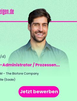 LIMS-Administrator / Prozessentwickler (m/w/d) - Halle (Saale)