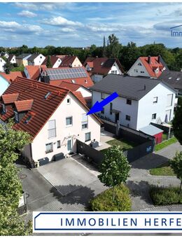 Charmantes Anwesen mit Südgarten, Garage & idyllischer Lage nahe Stadtpark in ruhiger 30er-Zone - Königsbrunn