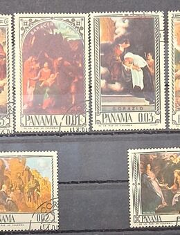Briefmarken Panama 1966 Gemälde komplett Satz gestempelt - Görlitz