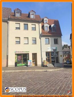 Gemütliche Maisonette-Wohnung mit Einbauküche am Marktplatz - Waldenburg (Sachsen)