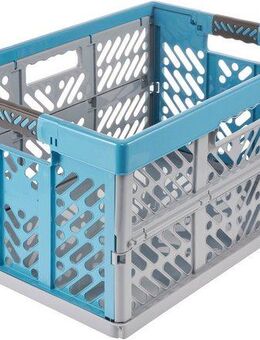 keeeper Klappbox ben eco, Profi-Klappbox mit Softgriffen, 54 x 37 x 28 cm, 45 l, 45 l, Soft-Touch-Griffe, zusammenklappbar