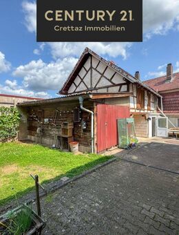 Gemütliches Einfamilienhaus mit Hof & mehreren Nebengebäuden - Viel Platz für Hobbys & Handwerker - Itzgrund