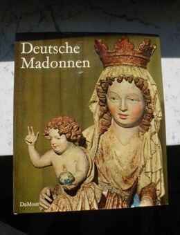 Deutsche Madonnen, DuMont 1966 + Maria im Rosenhag "Die Blauen Bücher, 1915" Mariendarstellungen Skulpturen Mittelalter 2 Bücher zus. 5,- - Flensburg