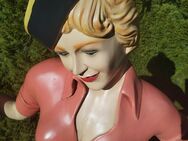 LEBENSGROß Sexy Rollschuh Dame|Pin Up Girl|50er Jahre|Auflösung - Leipzig