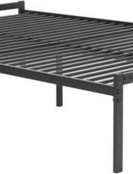 INOSIGN Metallbett LIST Bett Bettgestell Bettrahmen Einzelbett Doppelbett (Stahlbett schwarz in TOP Qualität und 4 Breiten), Bett mit 26 Lattenroste zum Schutz der Matratze Bestseller