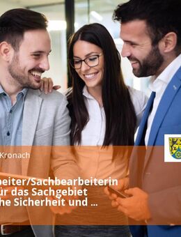 Sachbearbeiter/Sachbearbeiterin (m/w/d) für das Sachgebiet "Öffentliche Sicherheit und Ordnung" - Kronach