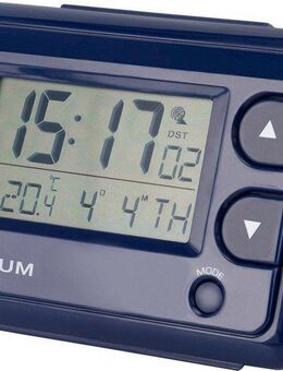 Atrium Funkwecker A720-5 Quarzwecker,Digitalwecker,Schlafzimmer,Weltzeit,Innentemperatur,Snooze