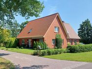 Charmantes Einfamilienhaus in idyllischer Lage in Apen / Tange + Einliegerwohnung + Garten + optional 1ha Wiese direkt angrenzend - PROVISIONSFREI - Apen