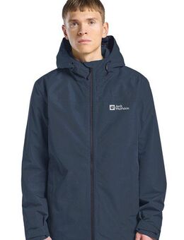 Jack Wolfskin 3-in-1-Funktionsjacke TAUBENBERG 3IN1 JKT M 3in1, wasserdicht, winddicht, Übergangsjacke