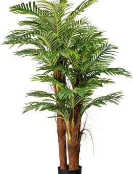 Kunstpalme Arecapalme Palme, Creativ green, Höhe 160 cm