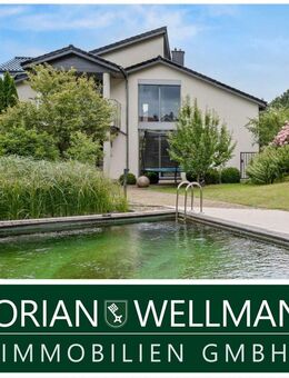 Lübbecke - Nettelstedt | Architektonisches Wohnjuwel in Traumlage mit großem Nebengebäude und Fernblick - Lübbecke