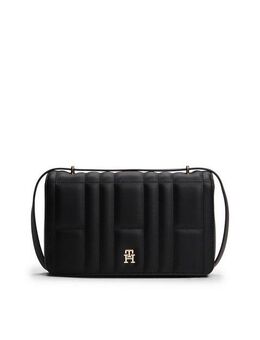 Tommy Hilfiger Umhängetasche TH FEMININE CONV CROSSOVER, Damen-Schultertasche, Clutch, Minibag mit modischer Steppung