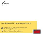 Vertriebsprofi für Fleischwaren (m/w/d)