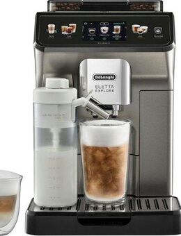 De'Longhi Kaffeevollautomat Eletta Explore Cold Brew ECAM450.86.T - 100 Rezepte (App), heiß & kalt, Cold Brew in unter 5 Minuten inkl. 3,5" Touch-Display & To-Go Funktion