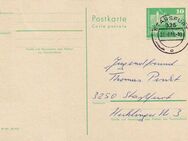 DDR: MiNr. P 79, 22.05.1973, "Aufbau in der DDR", Tagesstempel - Brandenburg (Havel)