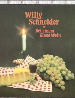 LP Willy Schneider - Bei einem Glase Wein - Amiga 855109 DDR Vinyl Schallplatte - Zwickau