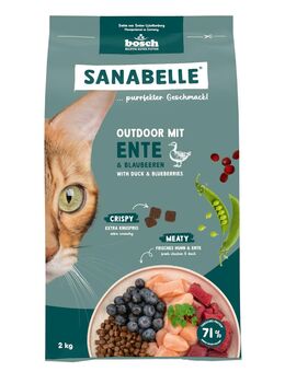 Sanabelle Outdoor mit Ente - 2 kg