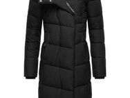 Ragwear Wintermantel Pavla Long extralanger Winterparka mit Teddyfutter und Kapuze