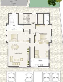 Verkaufe Bj 2016 barrierefreie 4 Zimmer Wohnung In Zentrum von Heubach Bj 2016 - Heubach
