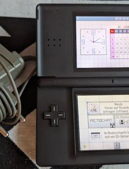 Nintendo DS Lite Schwarz + Spiel + Rumblepack + Ladekabel - Dessau-Roßlau Zoberberg
