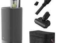 AEG Akku-Hand-und Stielstaubsauger ULTIMATE 8000 (AP83AB25DG), beutellos, mit Absaugstation, Hygienische Absaugung des Staubbehälters ohne Kontakt mit Schmutz