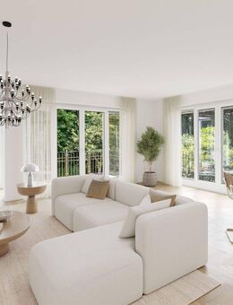 Wohnen direkt am Park: Lichterfüllte 5-Zimmer-Wohnung mit vier Balkonen - München