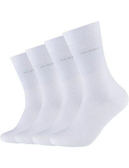 Camano Socken ca-soft (4-Paar) mit verstärktem Fersen- und Zehenbereich