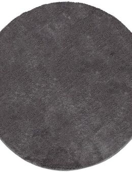 Paco Home Teppich Cadiz 630, rund, Höhe: 14 mm, Kurzflor, Uni-Farben, besonders weich, waschbar, Wohnzimmer