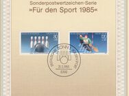 ETB - Ersttagsblatt - Sammlung - Deutsche Bundespost - Jahrgang 1985 (626) - Hamburg