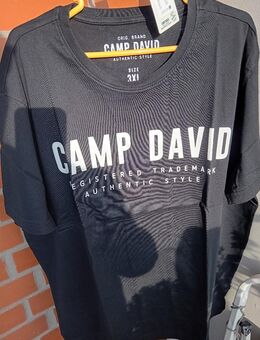 CAMP DAVID T-Shirt SCHWARZ Logo Gr. 3 XL TOP NEUWARE OHZ Versand mög - Osterholz-Scharmbeck