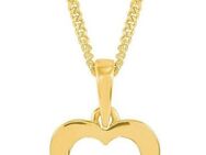 Amor Kette mit Anhänger Schmuck Geschenk Halskette Herz LIEBE, 2014399, mit Zirkonia (synth)