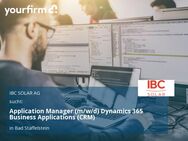 Application Manager (m/w/d) Dynamics 365 Business Applications (CRM) - Bad Staffelstein