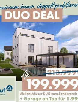 Gemeinsam Bauen, doppelt profitieren Aktionshaus DUO_1 - Edenkoben