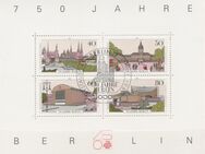 BRD-Briefmarken-Block_750 Jahre Berlin 1987 mit Ersttagsstempel (2)  [402] - Hamburg