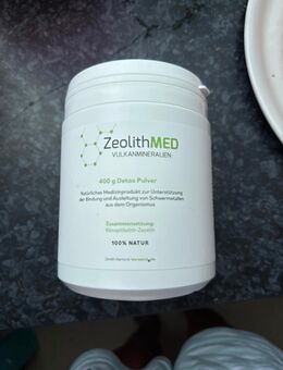 Zeolith med Pulver 400 Gramm, neu ovp - Großrinderfeld